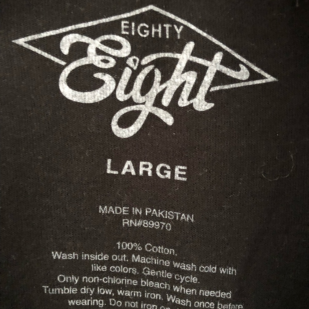 Mens Eighty Eight Long Sleeve Shirt, size Large - Picture 8 of 9